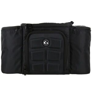 6 Pack Fitness INNOVATOR MEAL PREP MANAGEMENT TOTE STEALTH BLACK